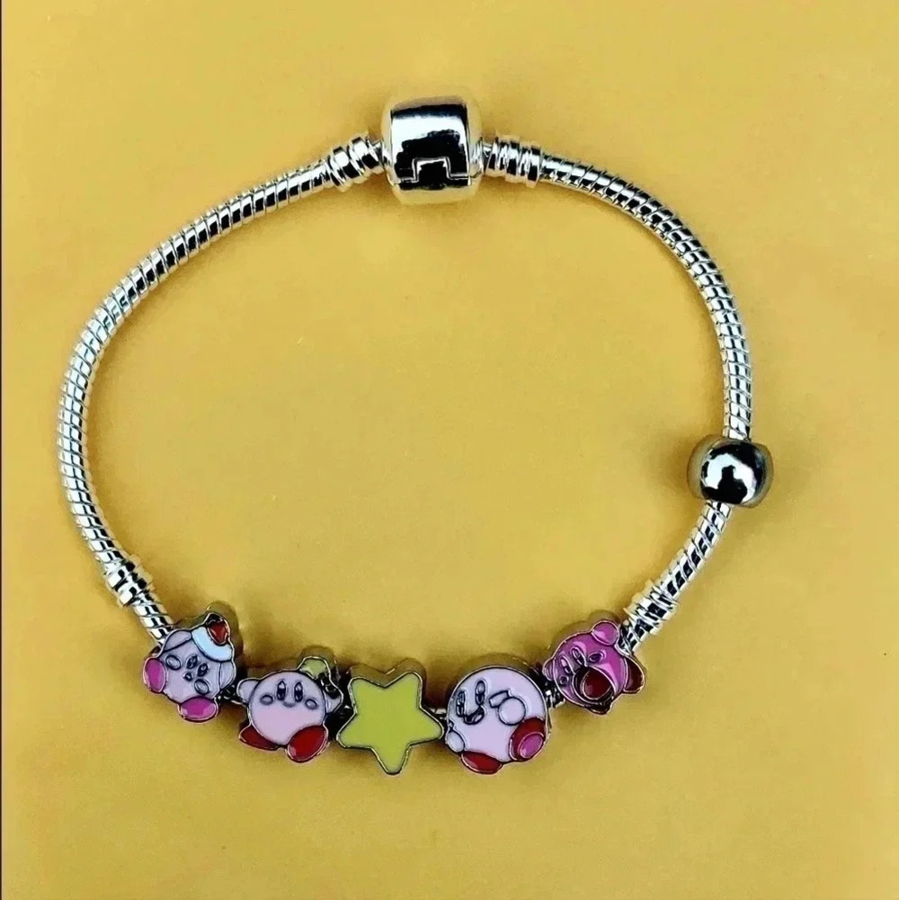 Nintendo Kirby Hot Video Game kid Bracelet